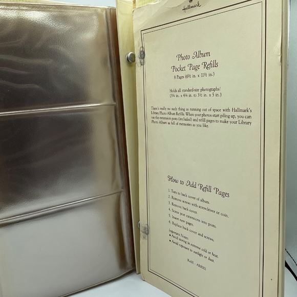 Vintage Critter Sitters Raccoon Photo Album Hallmark RARE 1970s - Picture 6 of 7